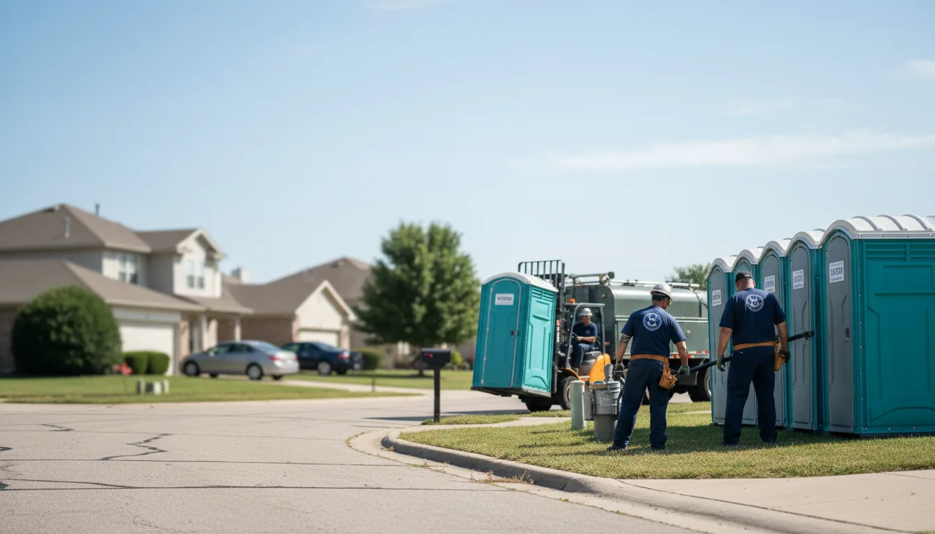 Porta Potty Rental in Clint, TX near me